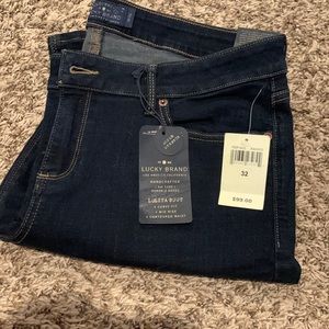 Brand New Lucky Brand jeans. Lolita Boot, Women’s size 14/32